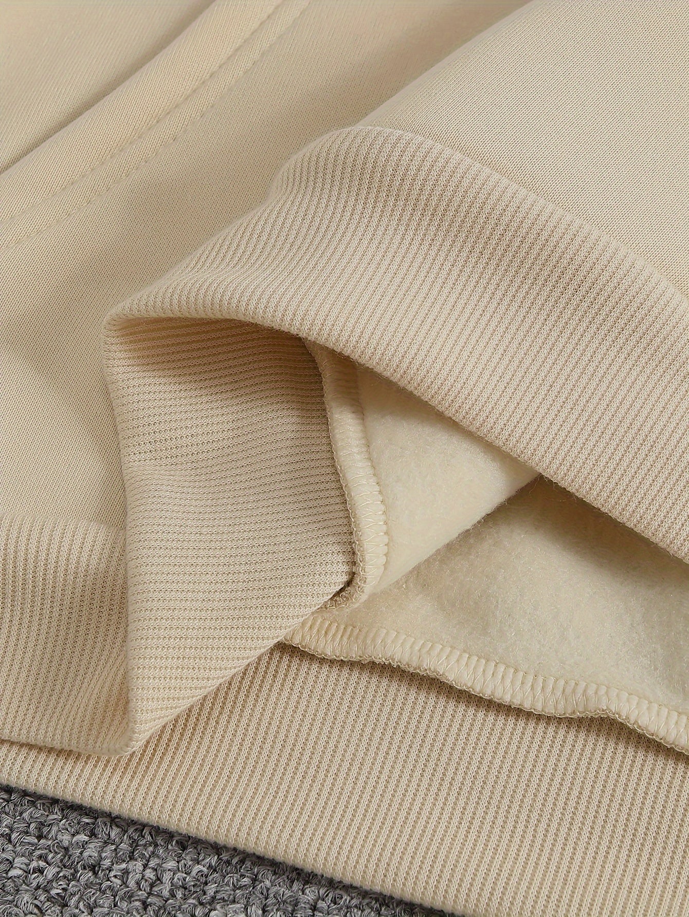 Erkaklar uchun Galaktika naqshli kapüşonli sviter, Fransuz terri fleyse, 100% polyester, cho'zilgan kesim, cho'ntak detali bilan, tasodifiy sport uslubi.