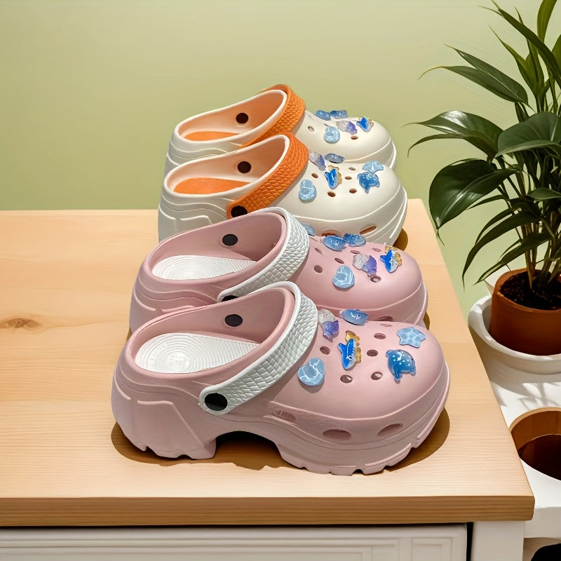 Women Casual Shoes Fish Charm EVA Thick Sole Beach Summer Footwear