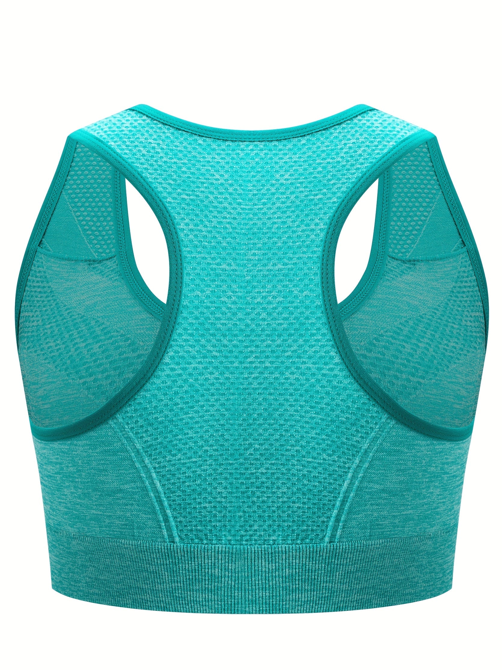 Plus Size Sports Bras Wireless Breathable Seamless Support Pack of Three