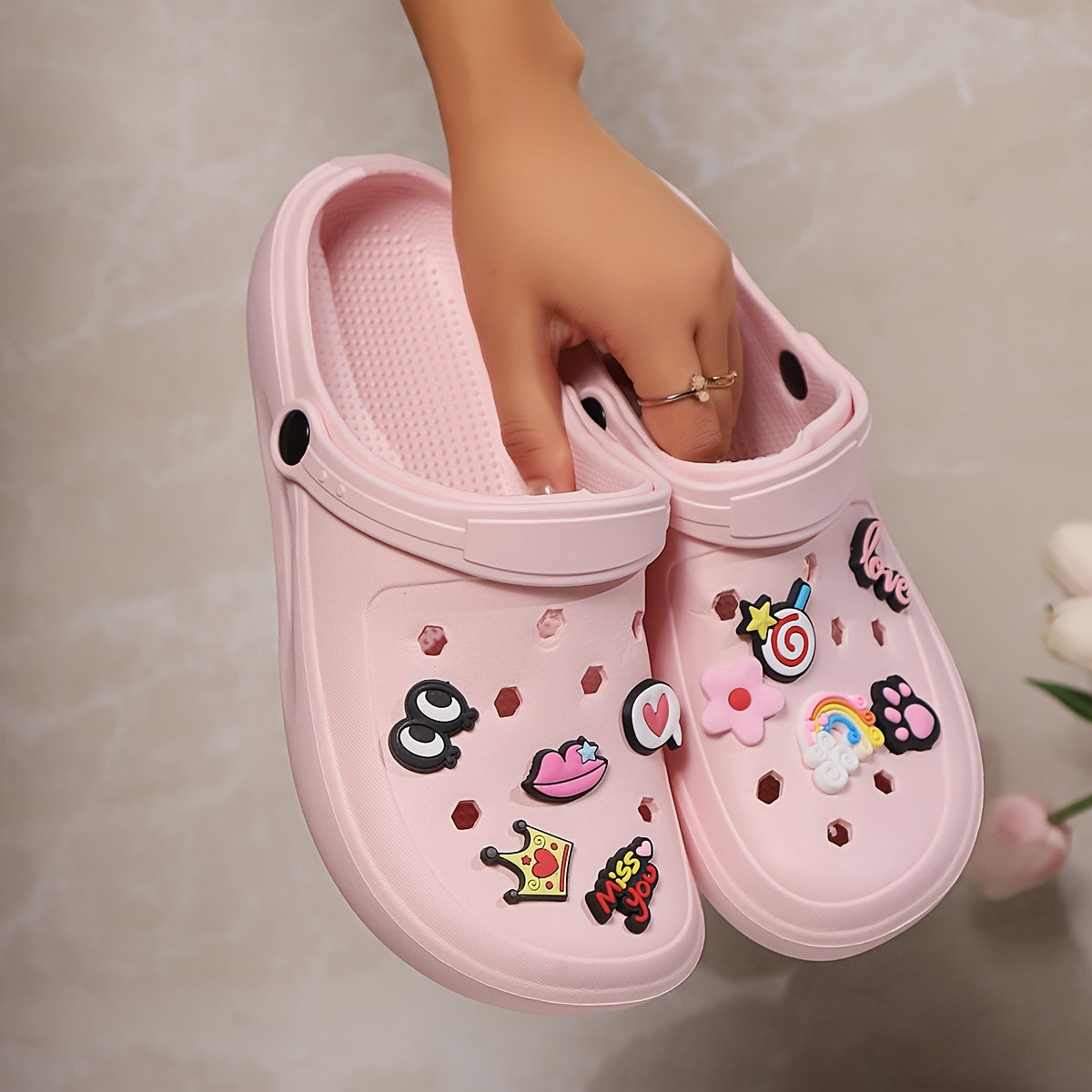 Women's Flat Shoes Breathable EVA Beach Shoes Casual Comfortable