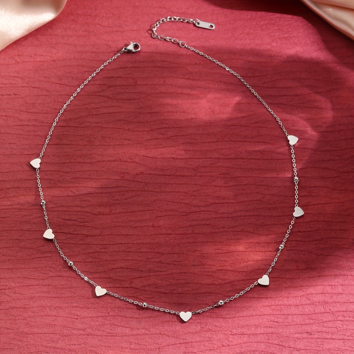 Women’s 18K Gold Plated Stainless Steel Heart Pendant Necklace for Daily Wear and Gifting