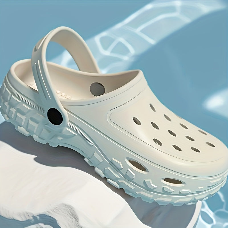 Women's Lightweight EVA Clogs Breathable Open-Toe Non-Slip Rubber Shoes