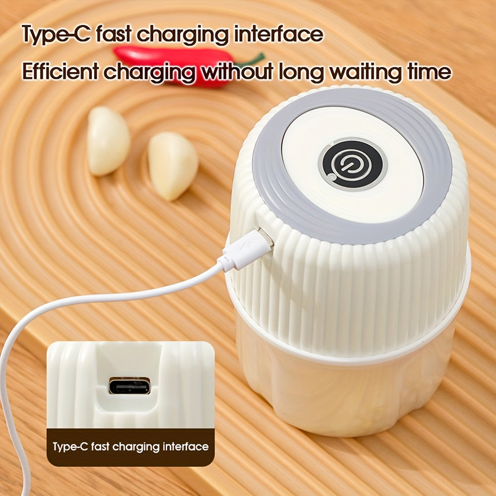 Elektr garlic maydalagich va maydalagich, qayta tiklanadigan, yuqori tezlikli oziq-ovqat protsessori