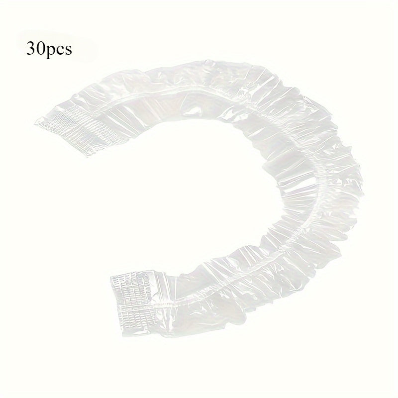 Kichik jihozlar, mikroto'lqinli pech, guruch pishirgich va changyutgich uchun bir martalik chang qopqog'i - oshxona tozalash va tartibga solish uchun shaffof plastik sumka, 15 dona va 30 dona mavjud.