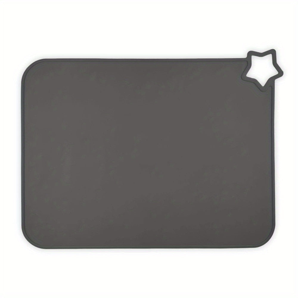 Individual de silicona para cocina, impermeable, resistente al aceite, fácil de limpiar, resistente al calor