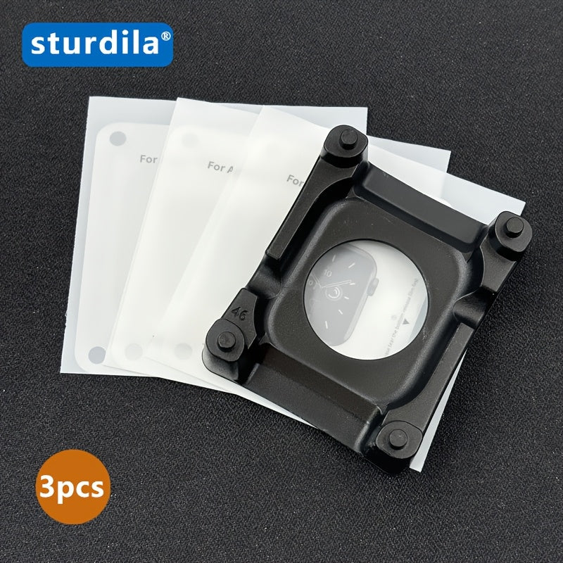 3Pcs Apple Watch Screen Protector Series 8 9 Ultra TPU Full Coverage Scratch-Resistant