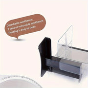 Electric Meat Slicer Stainless Steel for Frozen Meat and Bread in Kitchen