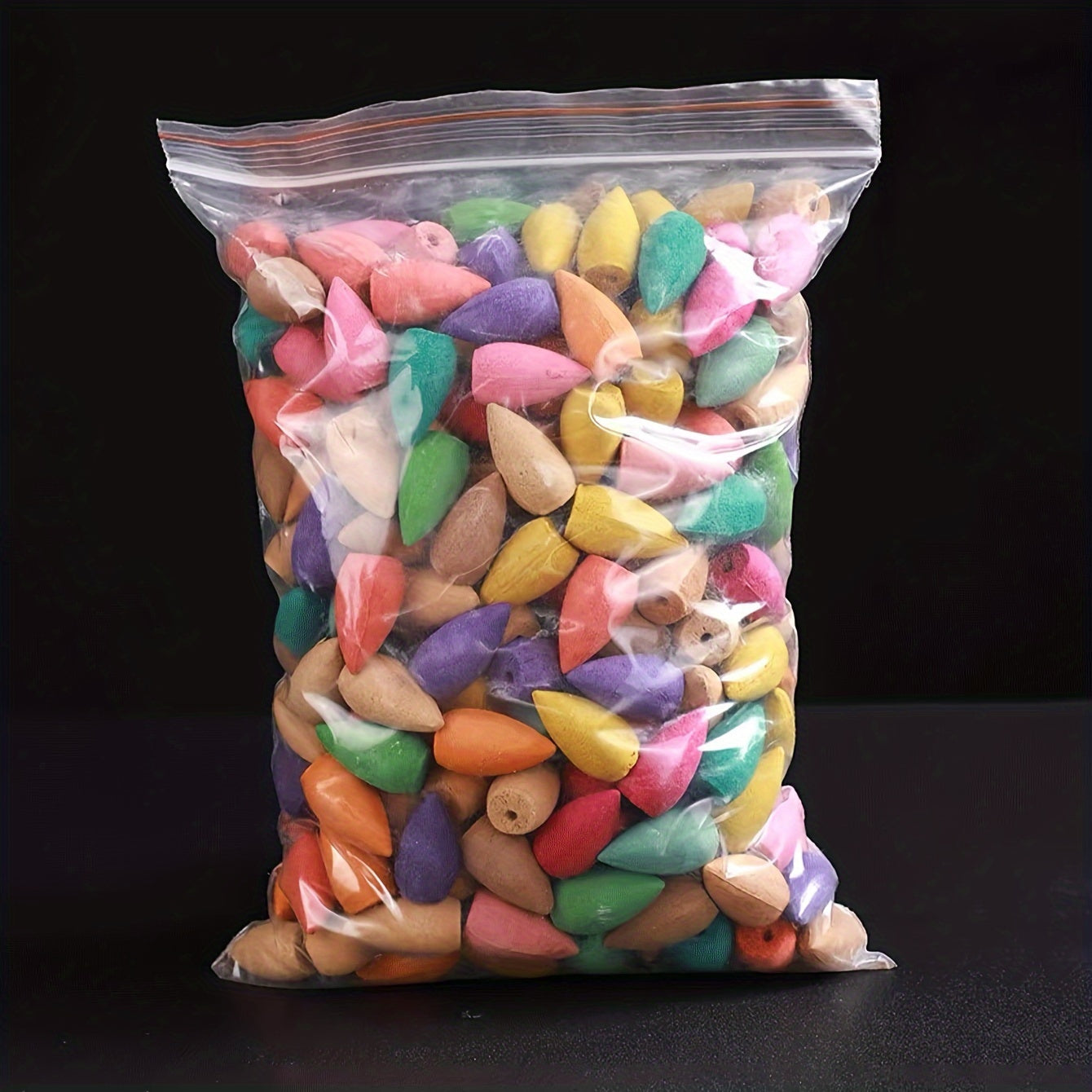 Set of 60 Natural Aromatic Waterfall Incense Cones for Meditation Yoga and Home Cleansing