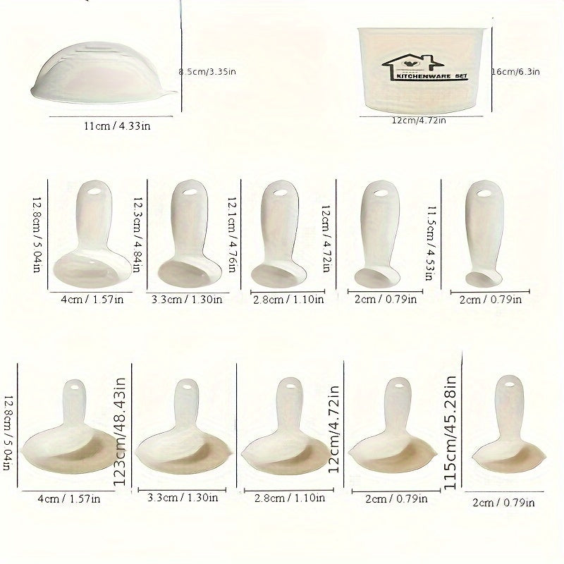 28-Piece Silicone Kitchen Utensil Set with Wooden Handles Non-Stick Washable