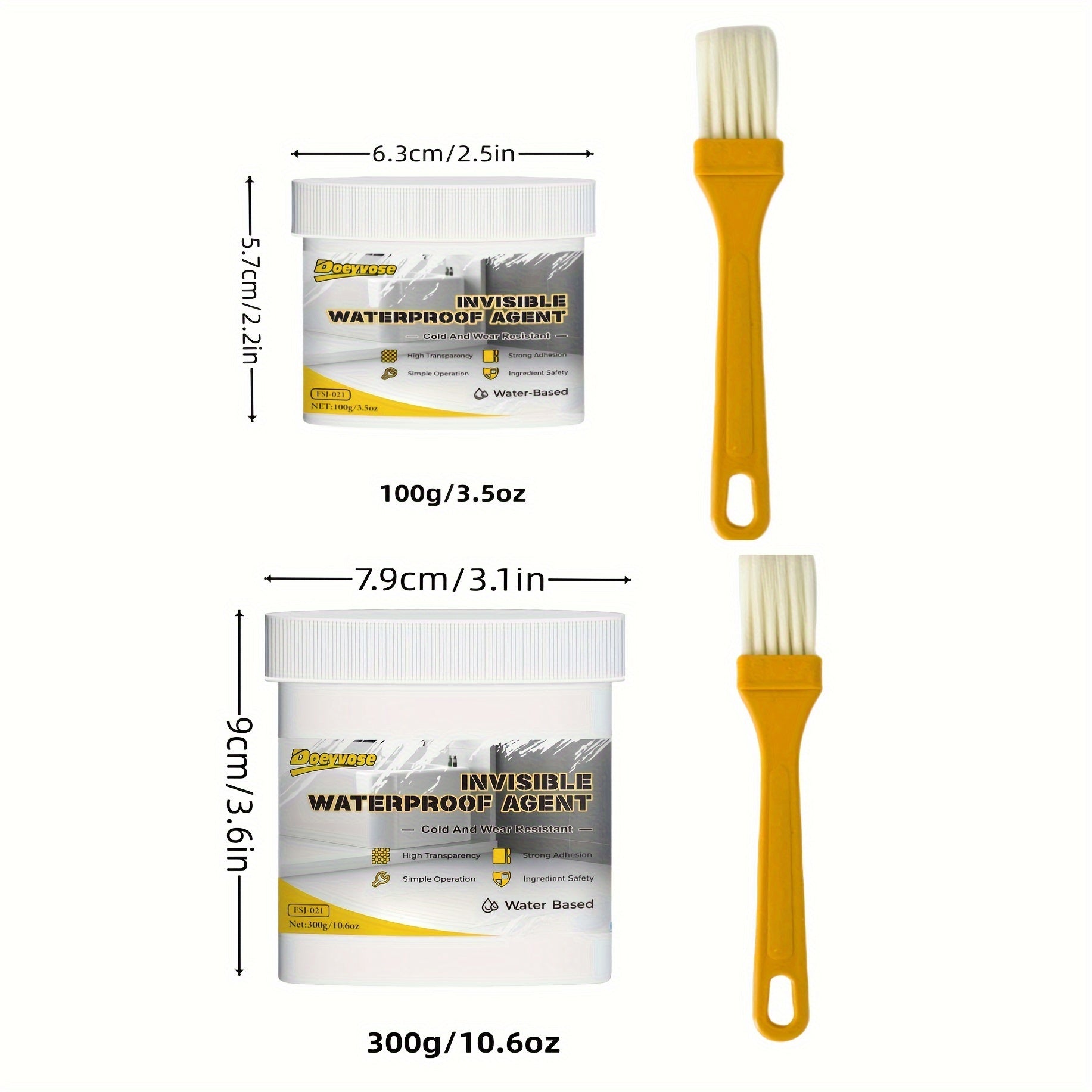 Sellador impermeable invisible para superficies techo, suelo, ventana, fregadero, ducha, autocaravanas