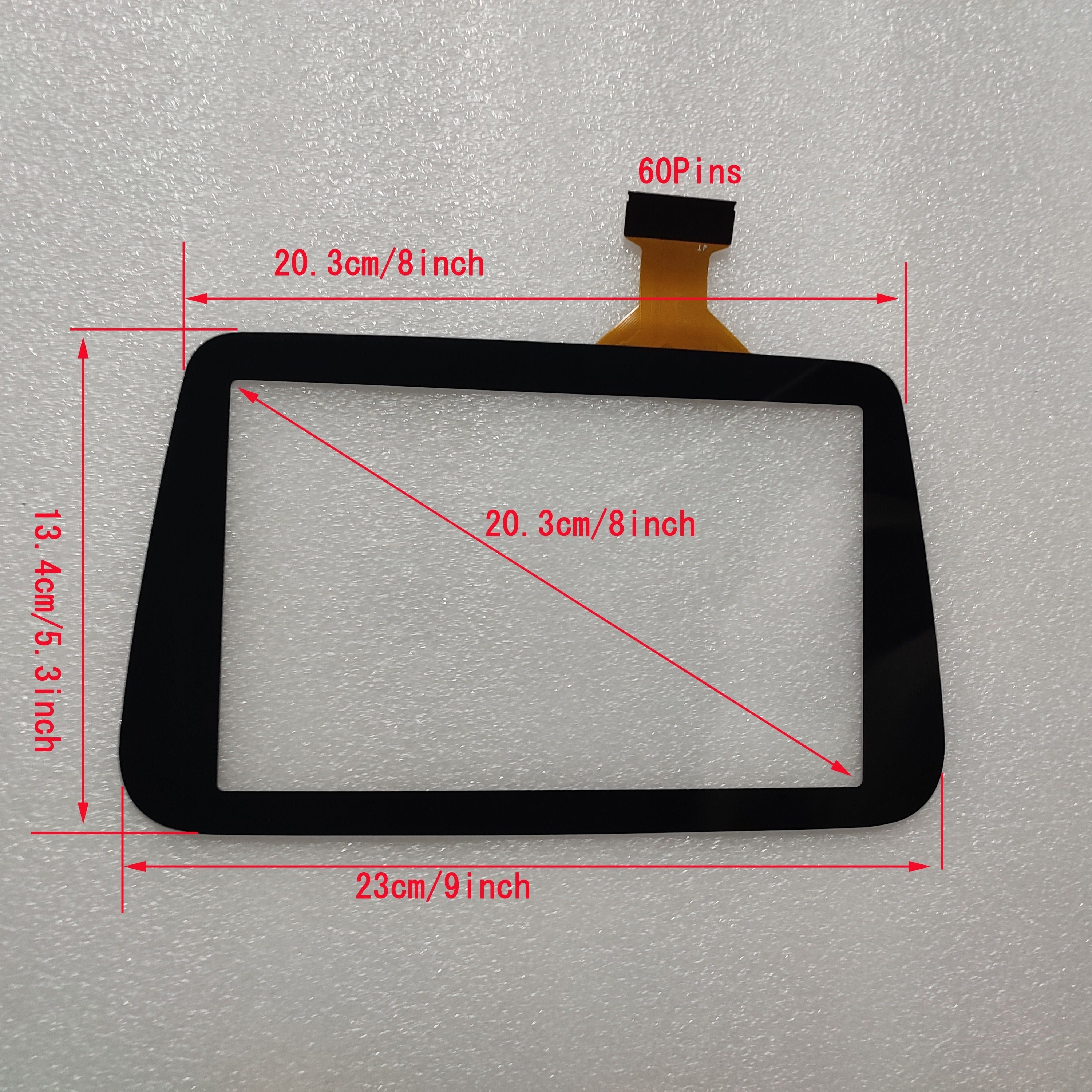 Touch Screen for Chevrolet Malibu 2016-2021 20.32cm 60-Pin Navigation Multimedia