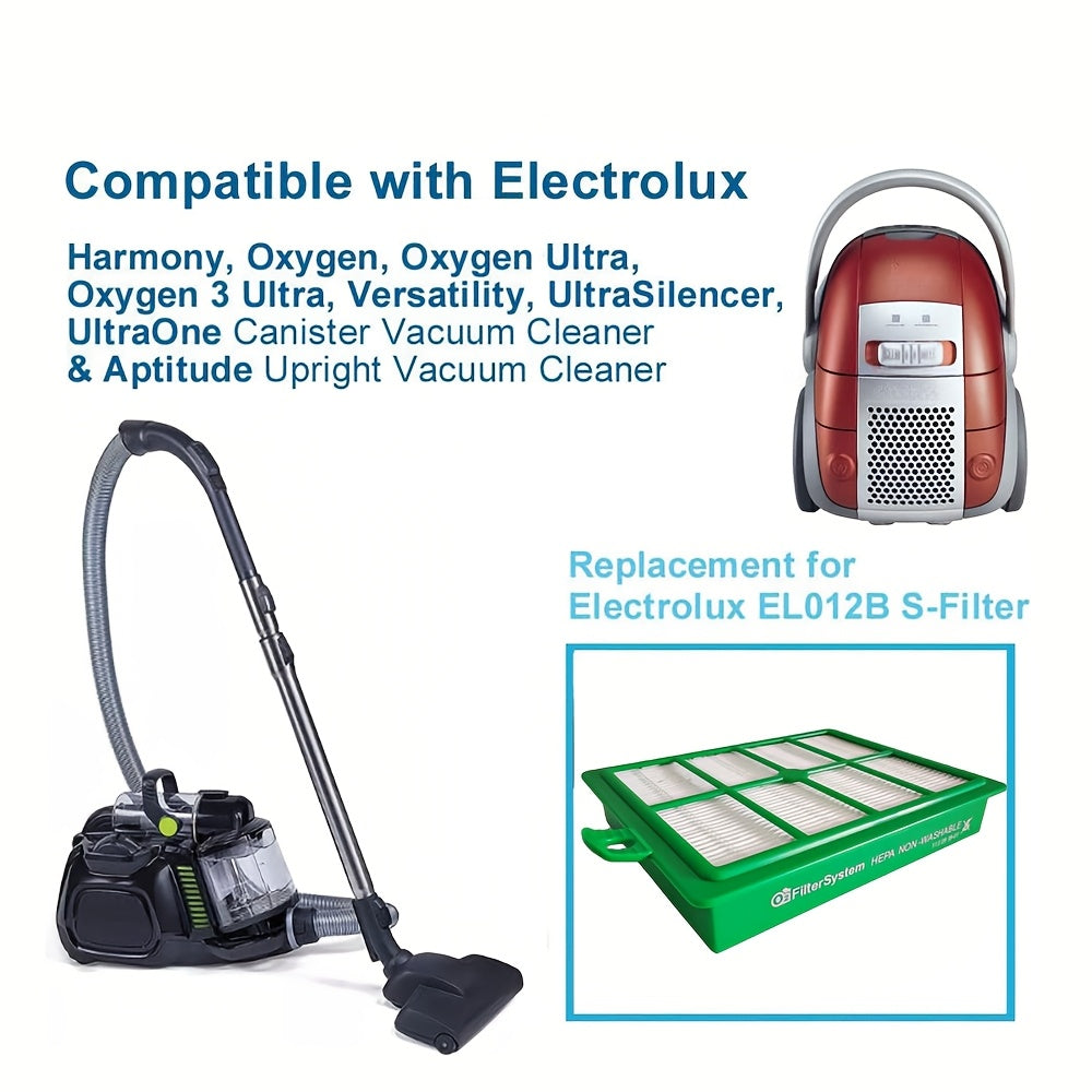 Havoning sifatini Premium HEPA Filtr O'zgartirish 1130939-01 bilan yangilang. Ushbu filtr Electrolux Harmony, Oxygen Series va boshqa ko'plab modellarga mos keladi. Uni o'rnatish juda oson va bu sizning joyingizdagi havoni sezilarli darajada yaxshilaydi.