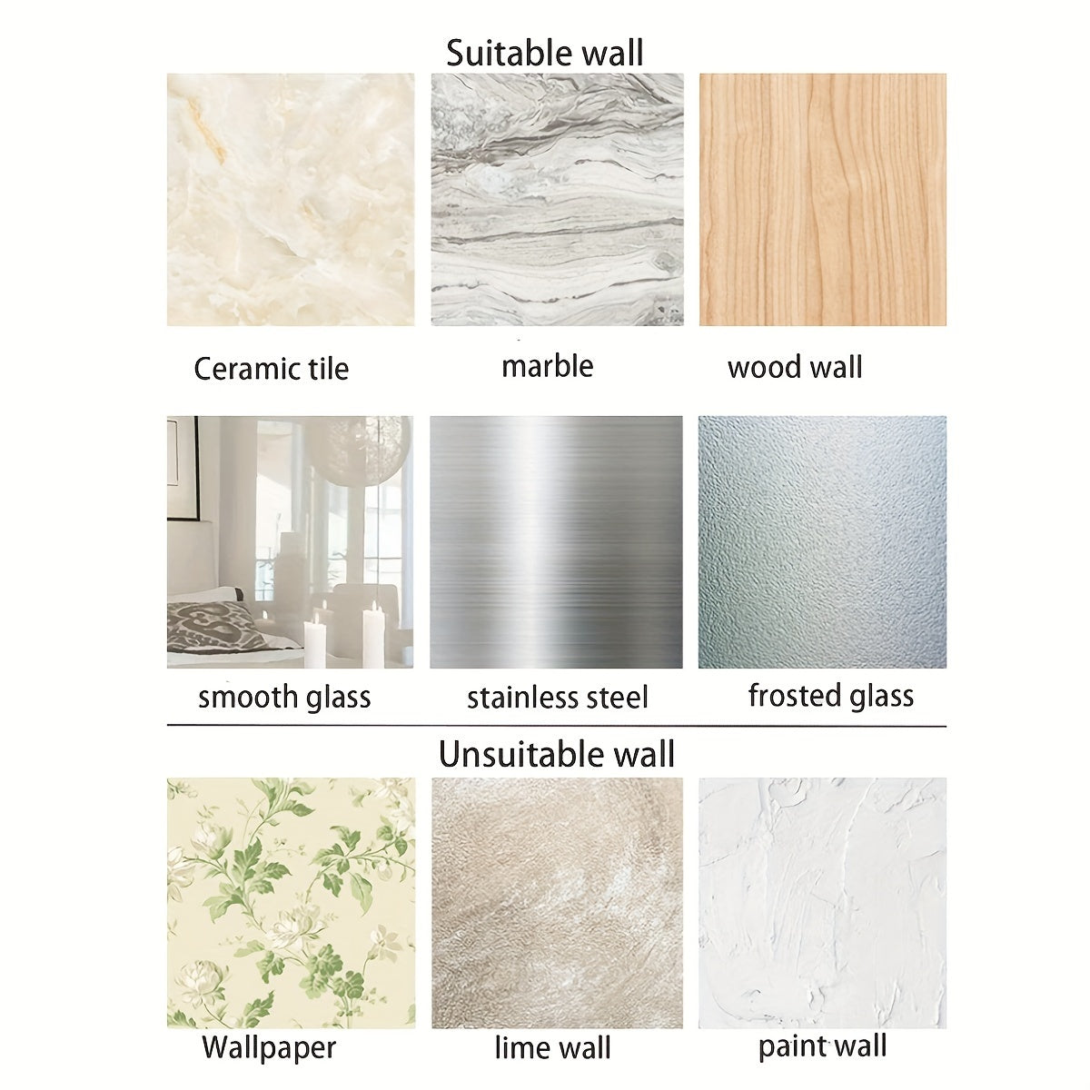 Pack de 20 ganchos adhesivos transparentes para uso en el hogar y la oficina