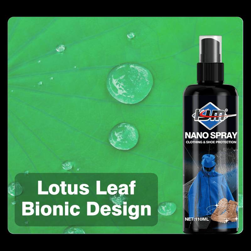 110ml Waterproof Fabric Spray for Outdoor Jackets and Shoes Stain-Resistant