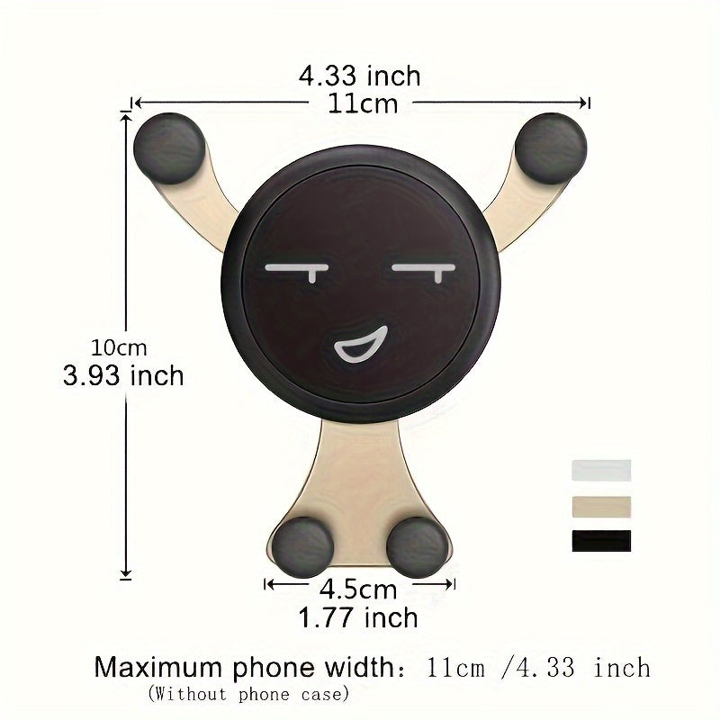 Universal Car Phone Holder Rotating Air Vent Mount for Mobile GPS