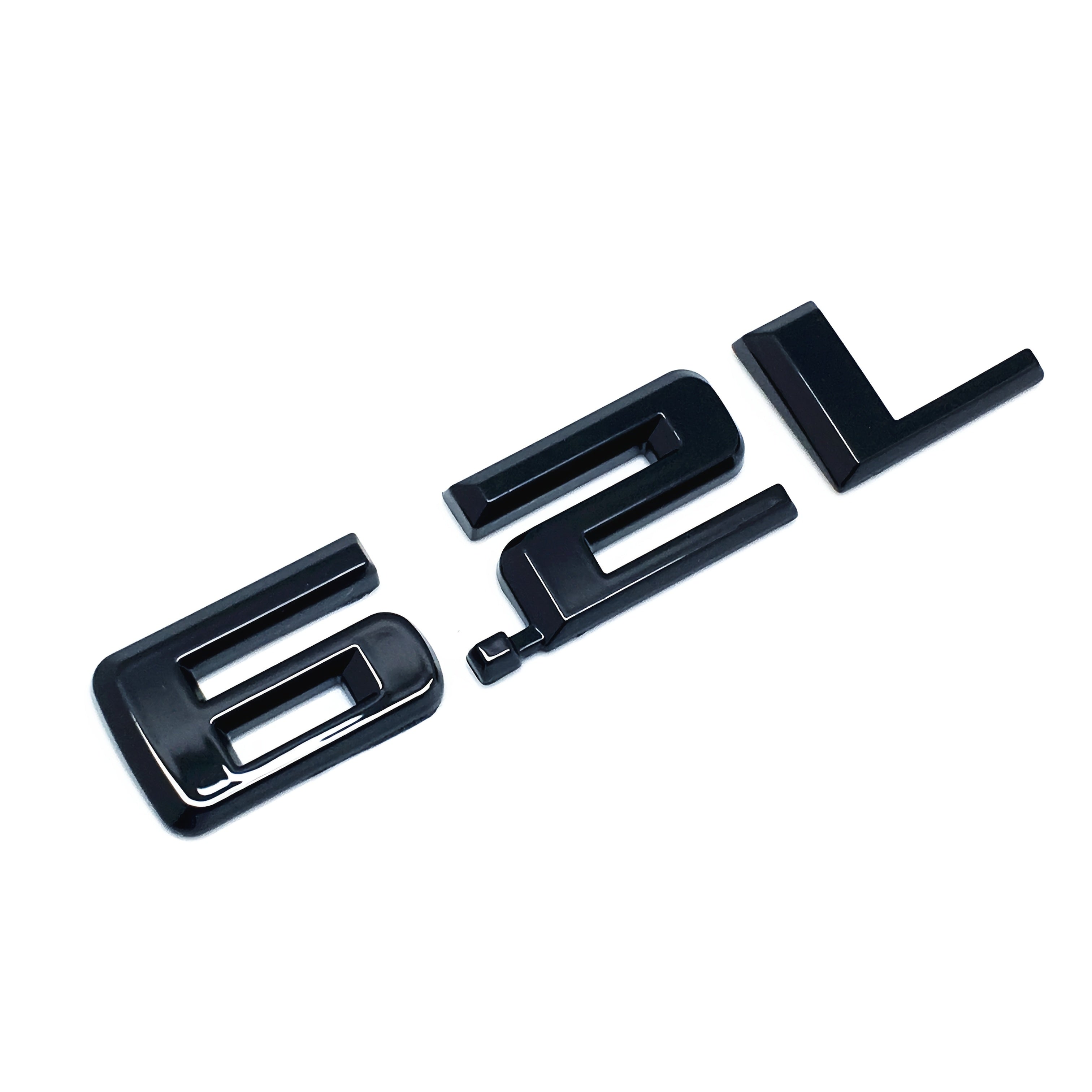 Pegatina de logo de coche para Silverado 6.2L ABS emblema modificado de camioneta