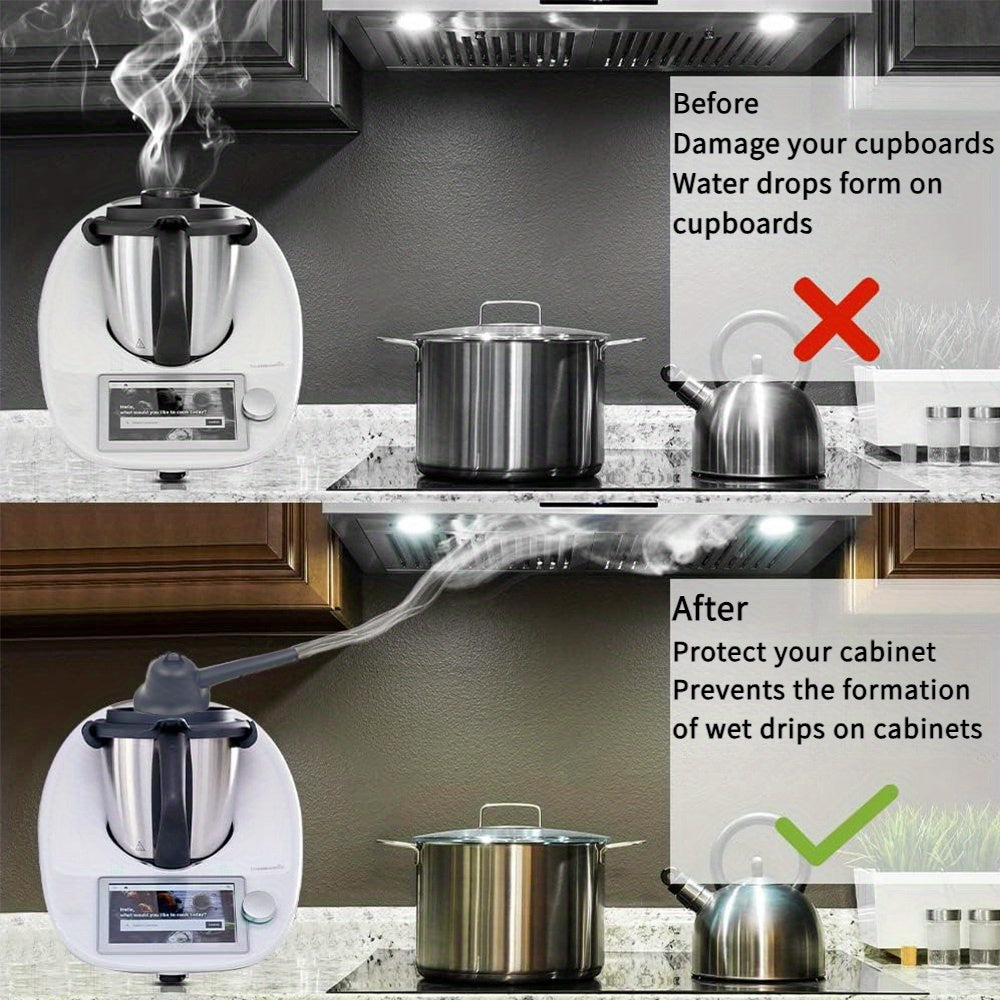 Tapa de vapor reutilizable para olla a presión, lavable, plástico duradero, compatible con TM5/TM6