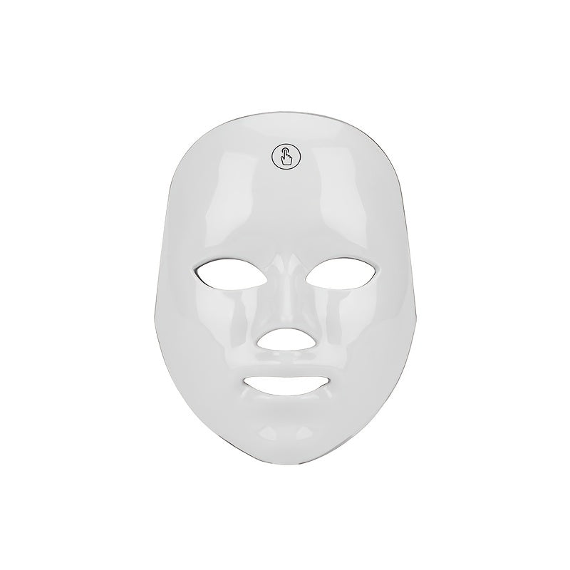 LED Facial Mask with 7 Colors, USB Rechargeable, Detachable Strap, Low Voltage