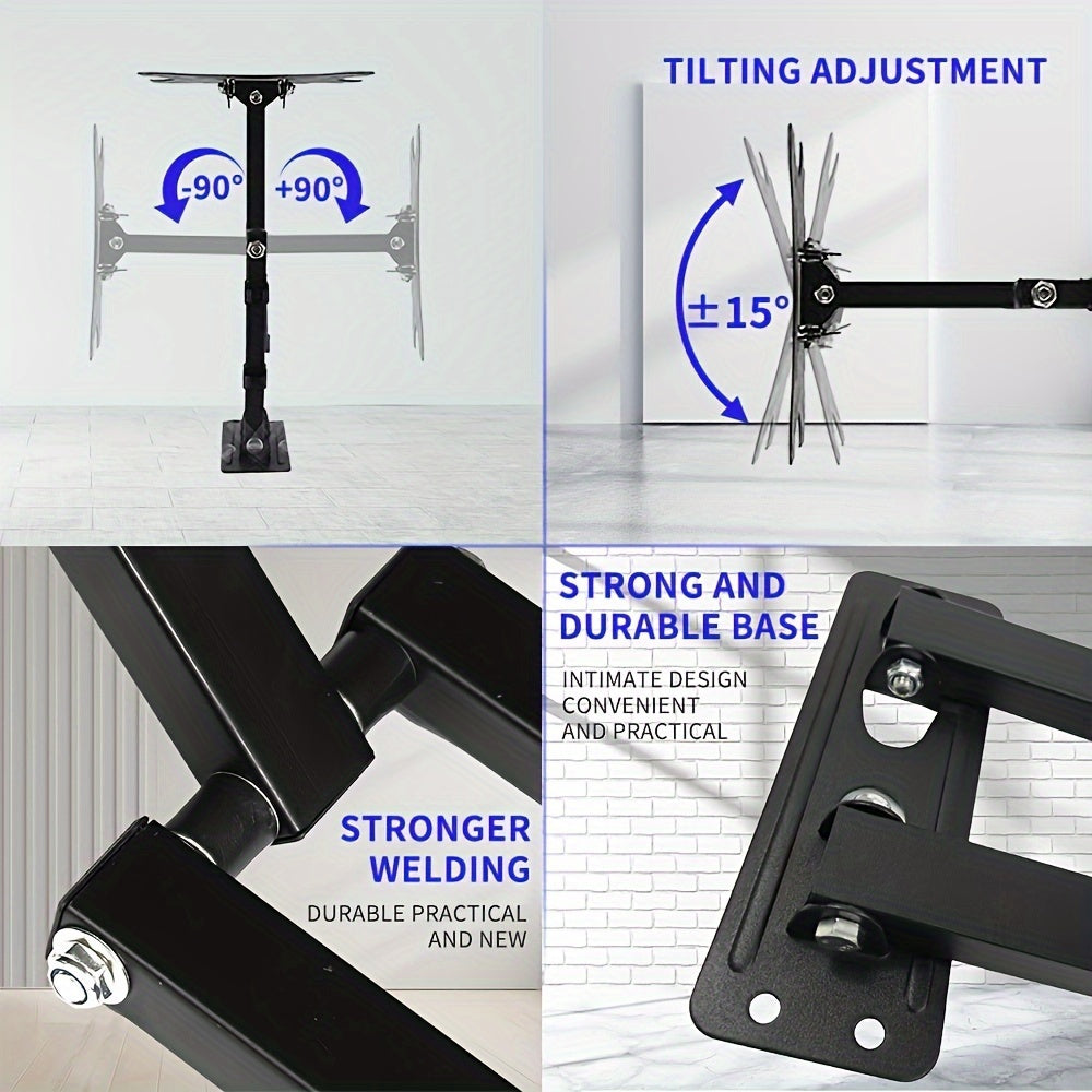 Soporte de pared para TV de movimiento completo para pantallas curvas LED LCD de 32-55 pulgadas