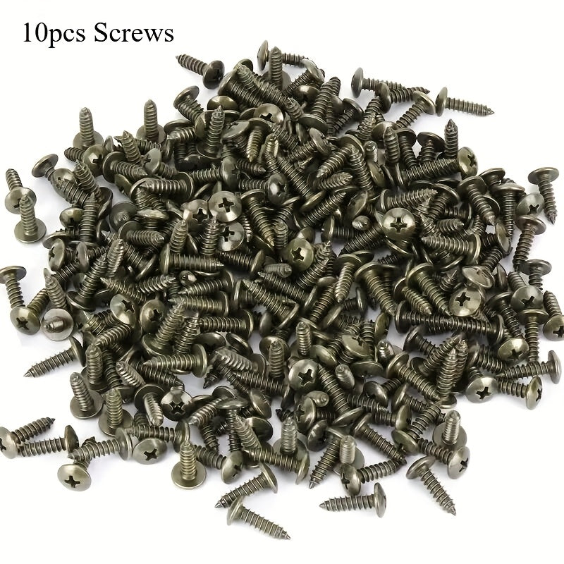 10/20/50/100pcs U-Clamp Car Tuning Clips Iron Metal Interior Fender Bumper Protection