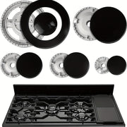 Набор диффузоров пламени для газовой плиты, 5 размеров 130/100/75/75/55 диаметр, 10 штук, чугун, алюминий