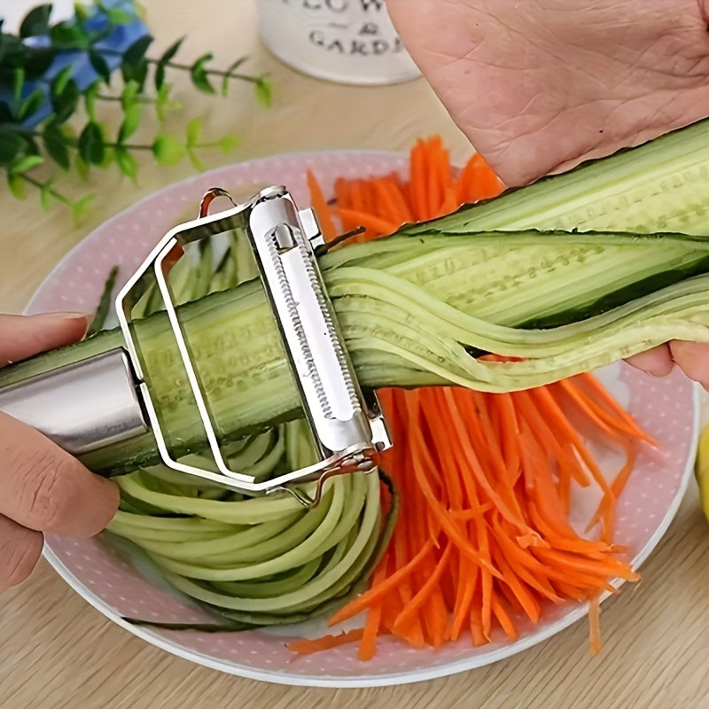 Multifunctional Stainless Steel Fruit Vegetable Peeler Grater Chopper