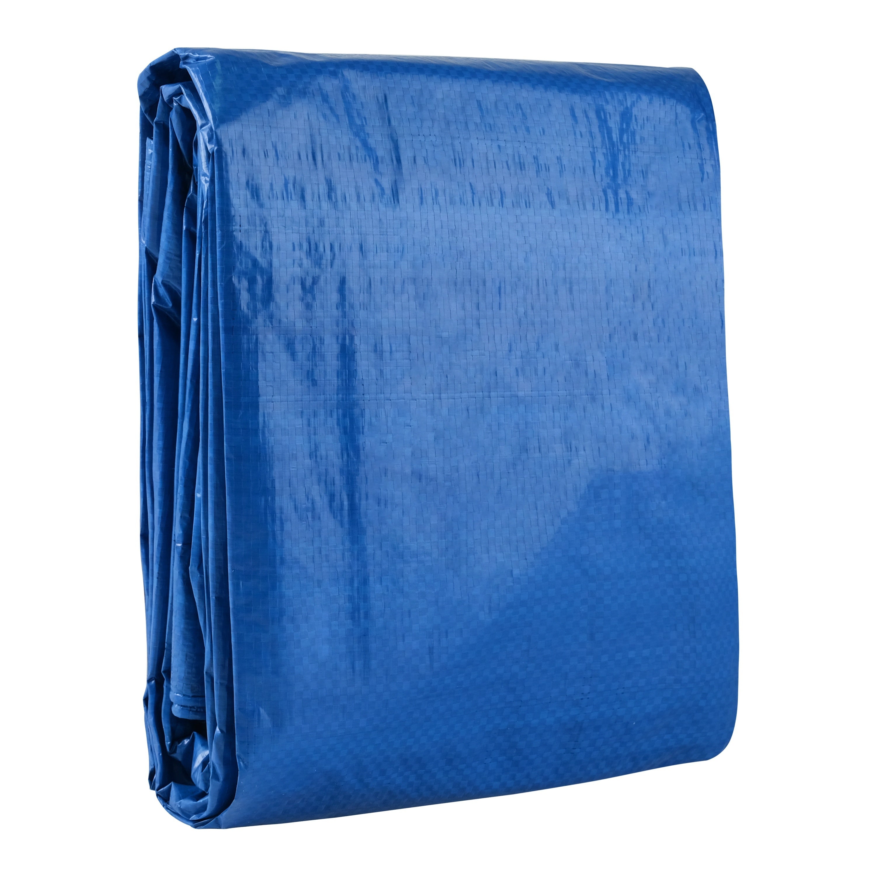 Голубой водонепроницаемый пластиковый брезент прочный легкий для кемпинга и активного отдыха