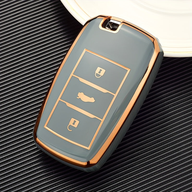 Universal TPU Car Key Cover for Men and Women, Fits Multiple Models