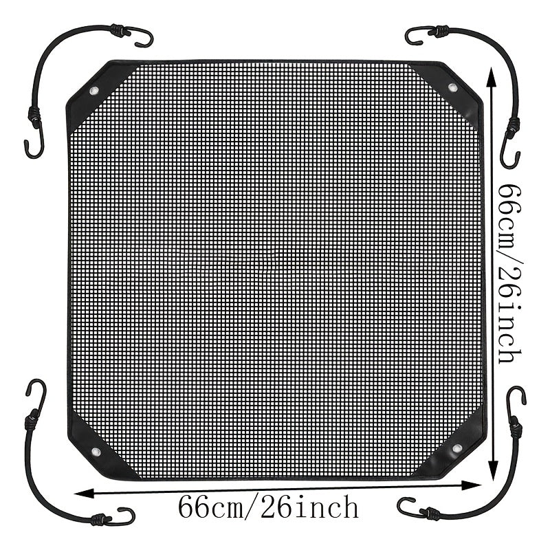 Outdoor Air Conditioner Cover Waterproof Windproof Dust Cold Air Ventilation Pack of 1