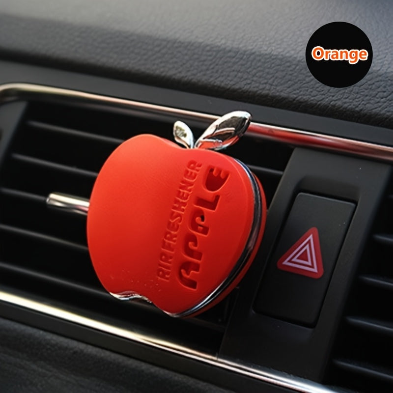 Avtomobil havo tozalovchi olma shaklidagi aylanadigan vent klipi ichki bezak