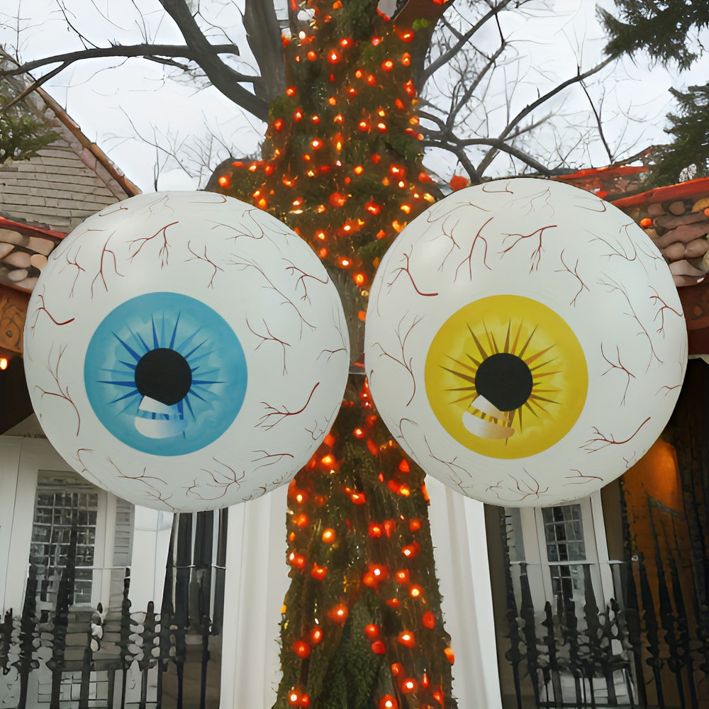 Inflatable Halloween Eyeball Decoration Large PVC Spooky Yard Garden Party