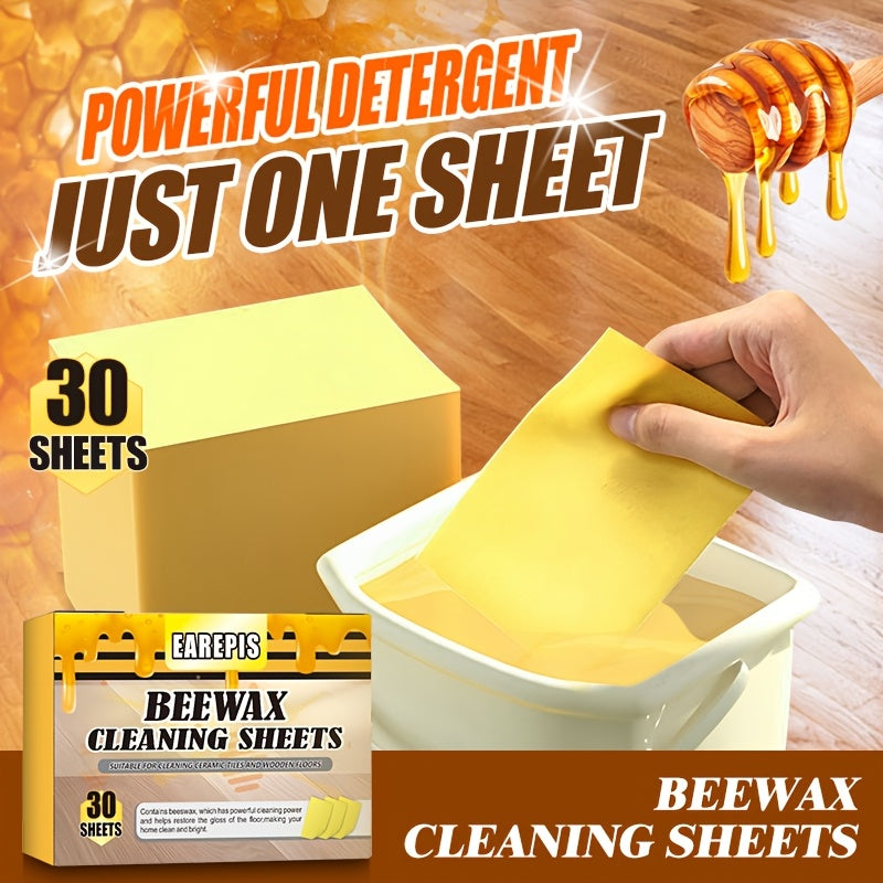Wood Wax Cleaning Tablets for Polishing and Brightening Solid Wood Floors