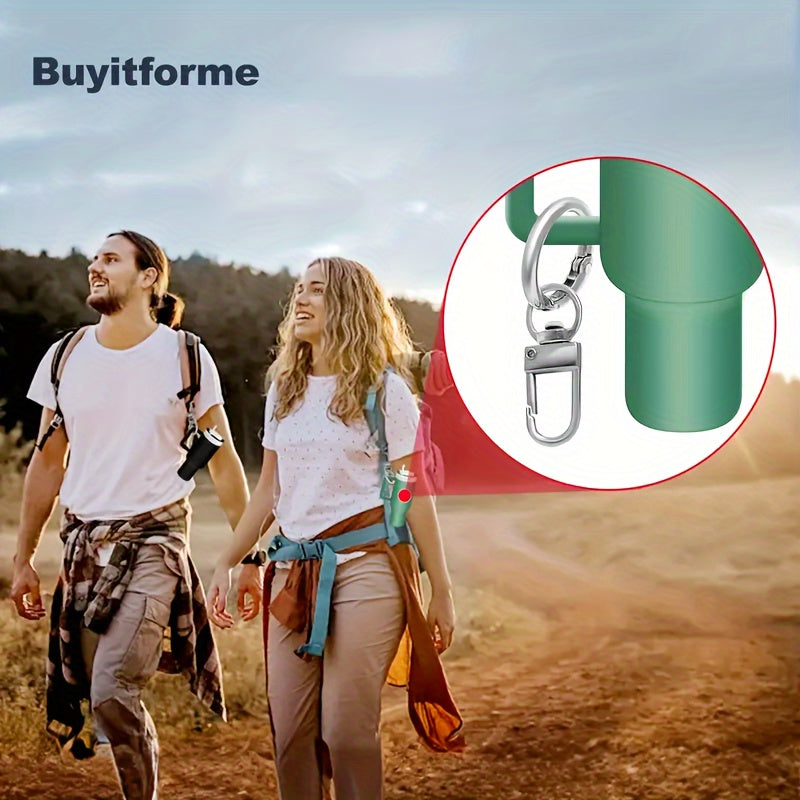 Set of 6 Mini Lipstick Keychain Sets with Trinket Storage PVC Valentine's Day Gift for Women