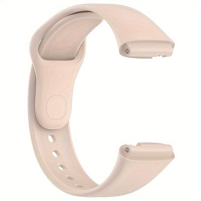 Silicone Watch Strap for Redmi Watch 3 Active and Lite Replacement Metal Buckle