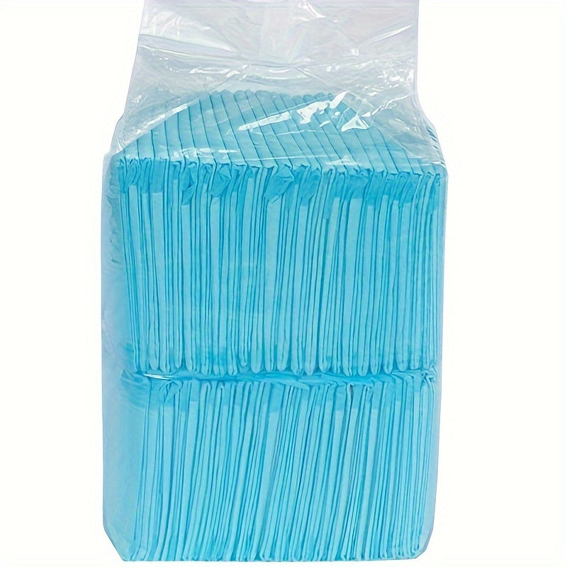 Leak-Proof Disposable Dog Training Pads Light Blue Absorbent Non-Woven Fabric Incontinence