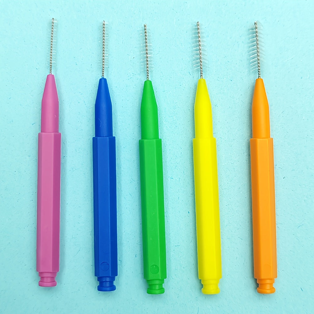 10-40Pcs tish tozalash interdental tish cho'ponlari tish bo'shlig'lari uchun