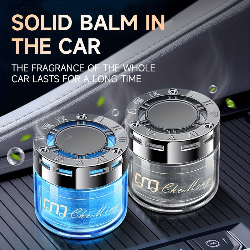 Durable Car Air Freshener Solid Balm and Scented Tablets Odor Eliminator Auto Interior Accessory