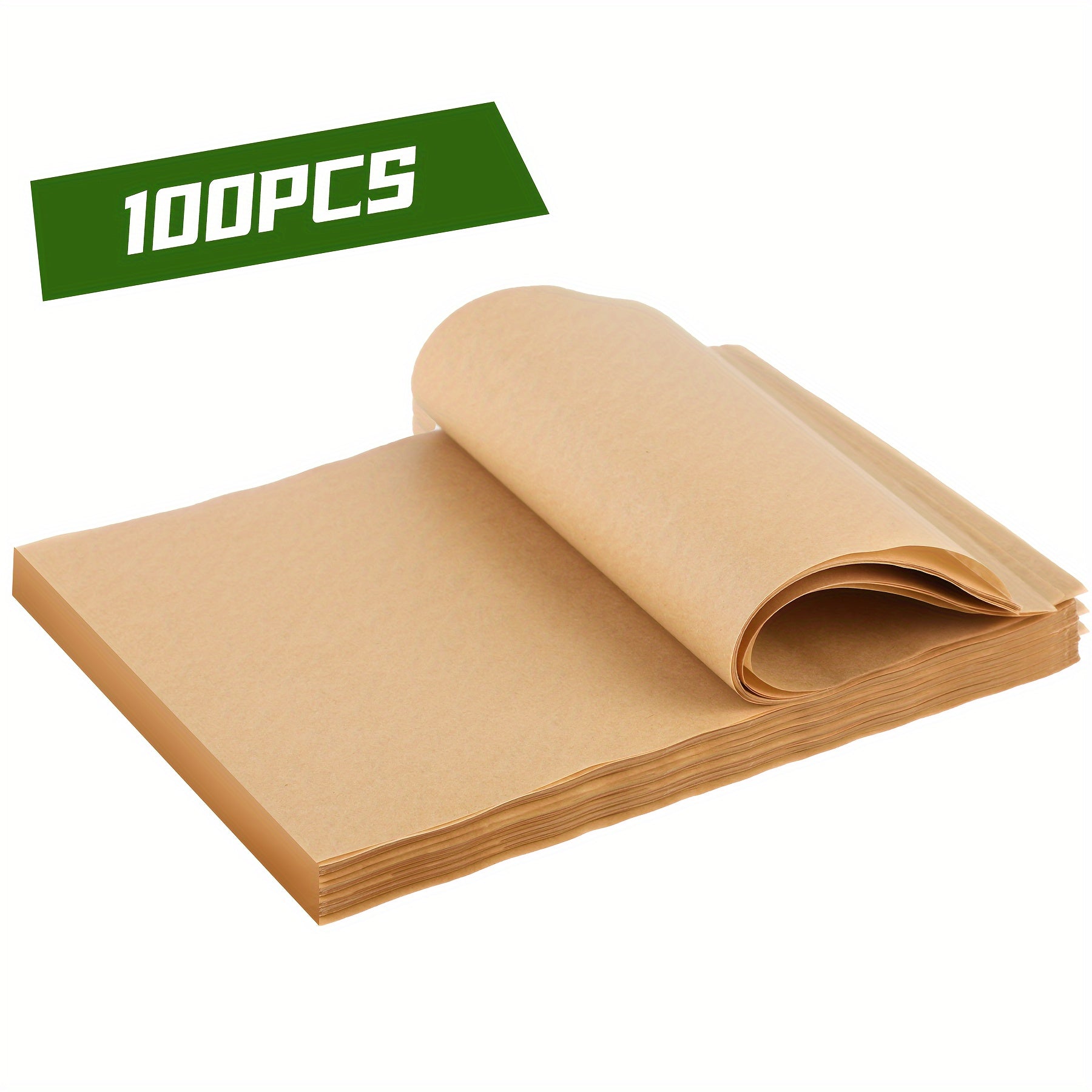 50/100 шт. барбекю-коврик из бумаги 15,24x20,32 см, антипригарные силиконовые масляные листы для выпечки