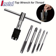 Adjustable Metal Tap Wrench Set for M3 to M8 Threads Hand Tool for Metal and DIY Repairs