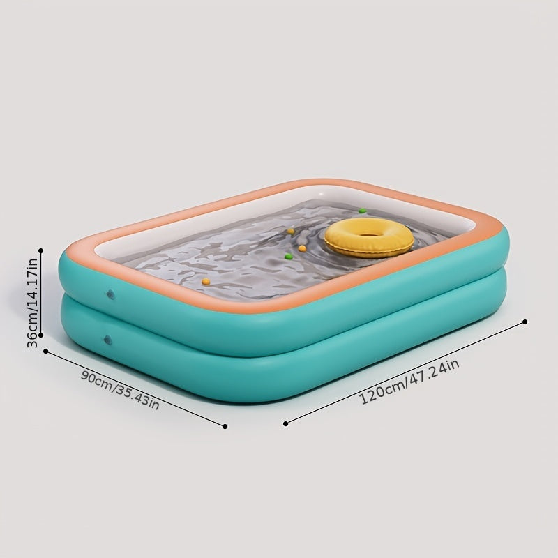 Надувной плавательный бассейн для внутреннего и наружного использования, портативный, из ПВХ, для водных игр, купания, мытья домашних животных