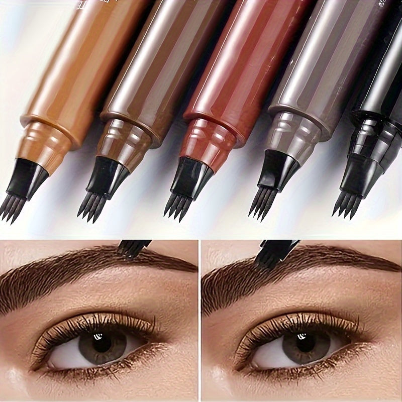 Waterproof Liquid Eyebrow Pencil for Natural Brows All Skin Types Long-Lasting