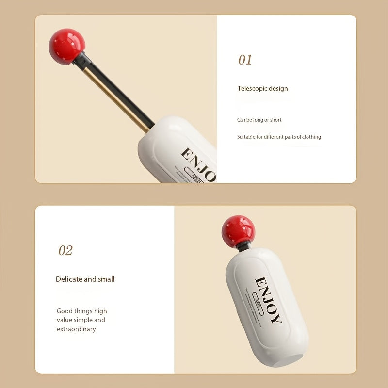 Hayvon sochlari va tolalarni olib tashlash uchun tortib olinadigan lint qirqish bilan kiyim-kechak lintini olib tashlash to'plami