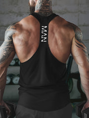 Men's Breathable Sleeveless Fitness Tank Top for Casual Training Summer