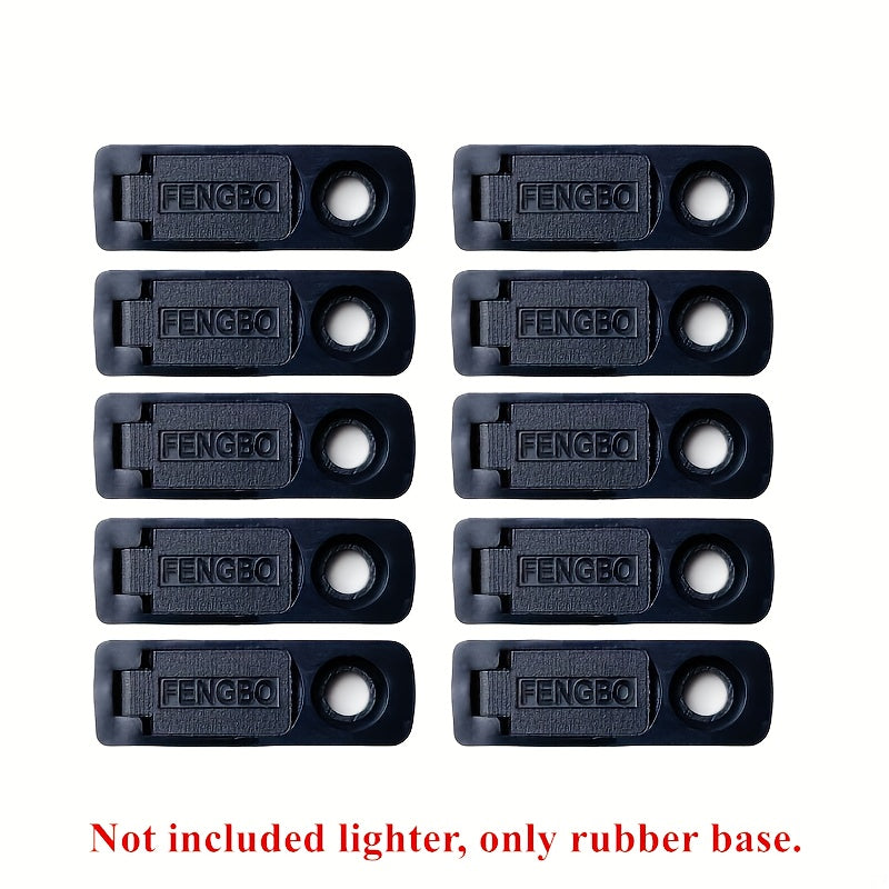 10 piezas de juntas de goma suave con sellado en la parte inferior para accesorios de mechero de queroseno