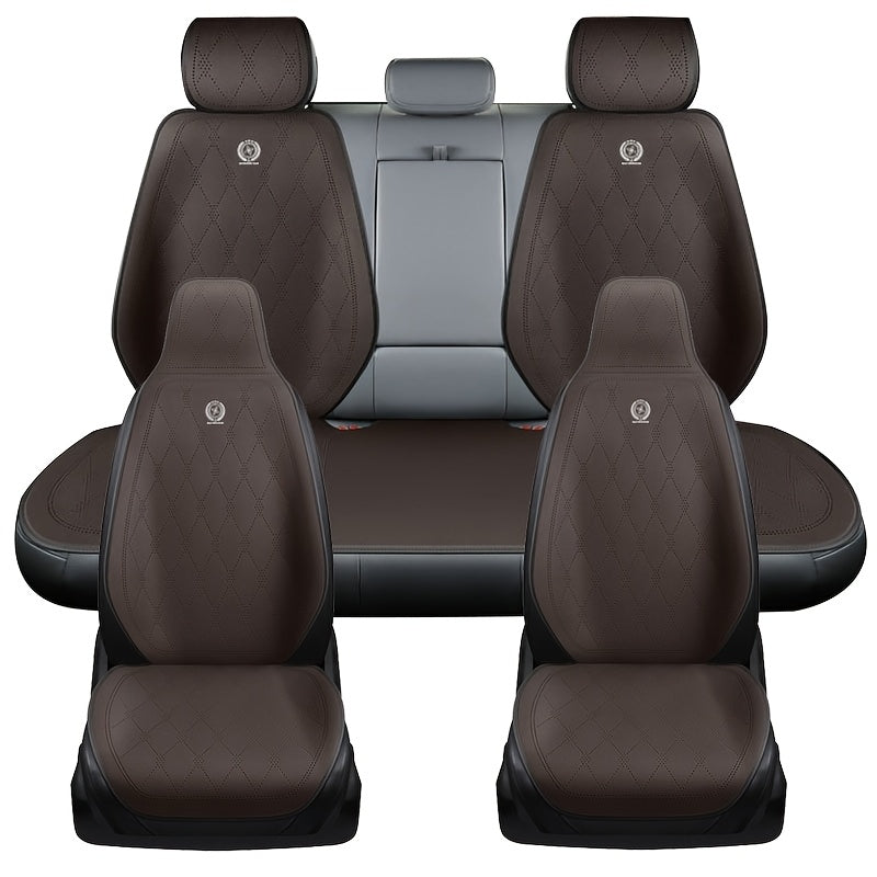 Универсальные дышащие нескользящие чехлы для автомобильных сидений для всех сезонов