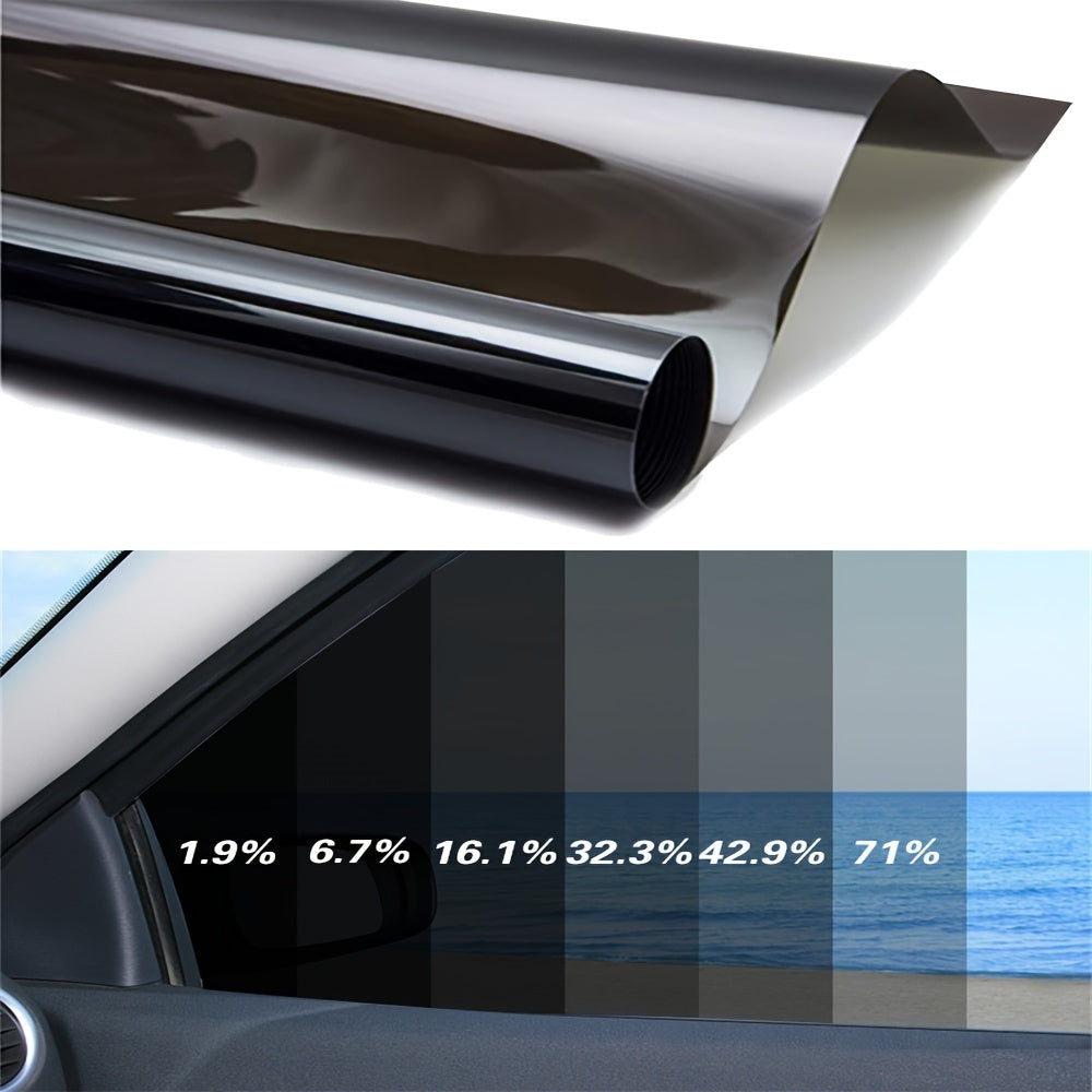 Car Sunshade Film 50x300cm UV-Protection Heat Insulation Window Sticker