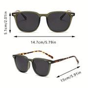 Fashion Glasses Oval Frame Polycarbonate Lightweight Decor for Parties School Shopping