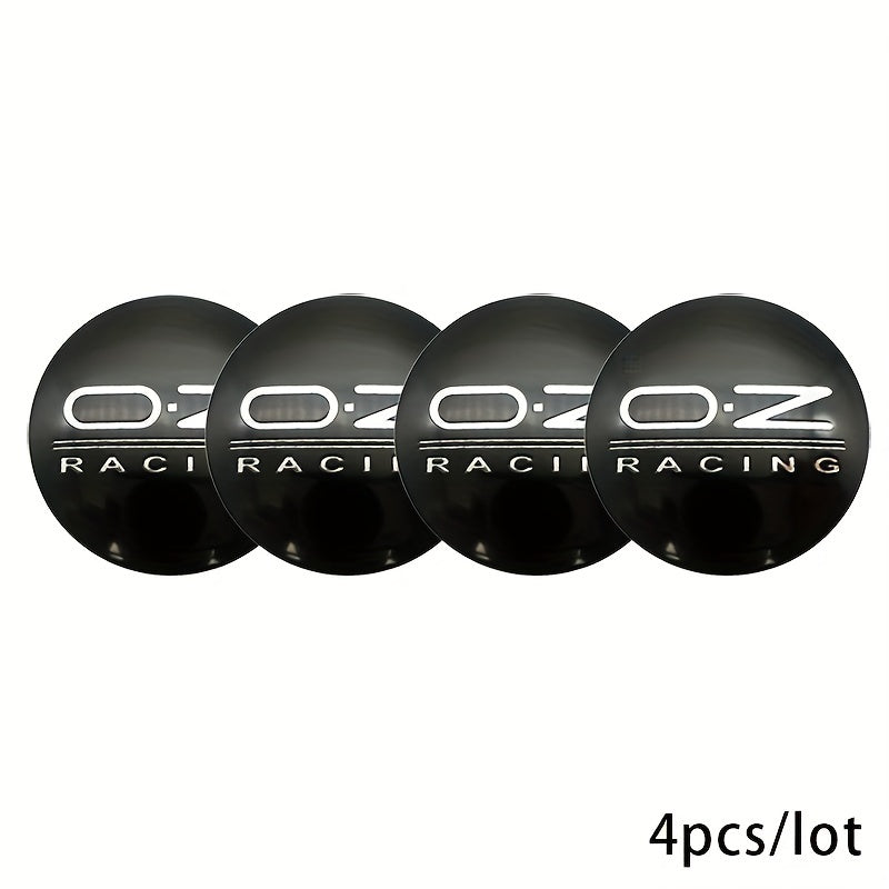 4Pcs Car Wheel Center Hub Caps 56mm 2.2in Alloy Fit Oz Racing Emblems