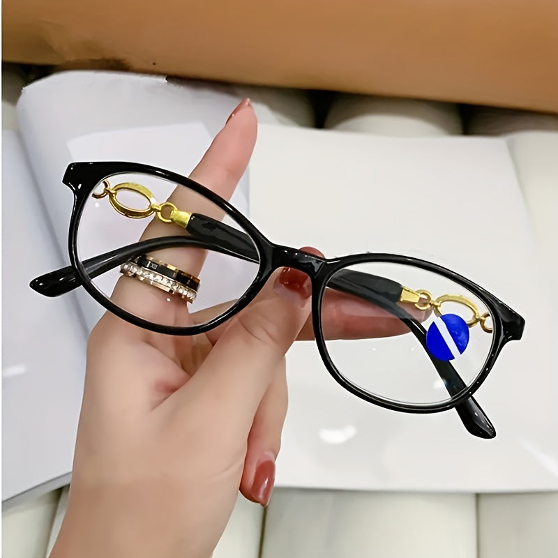 Women's 3-in-1 Progressive Multifocal Reading Glasses for Reading Computer Near Far Vision +1.0 to +4.0