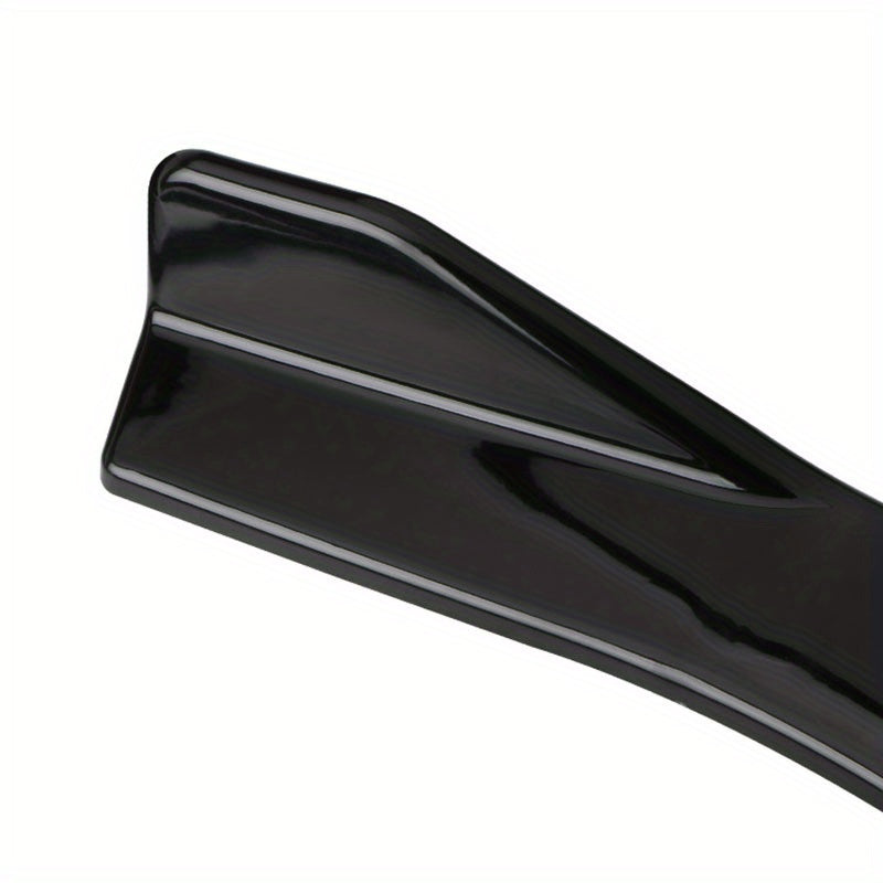 Spoiler de parachoques universal para coche, faldón lateral, labio delantero y trasero, anti-colisión
